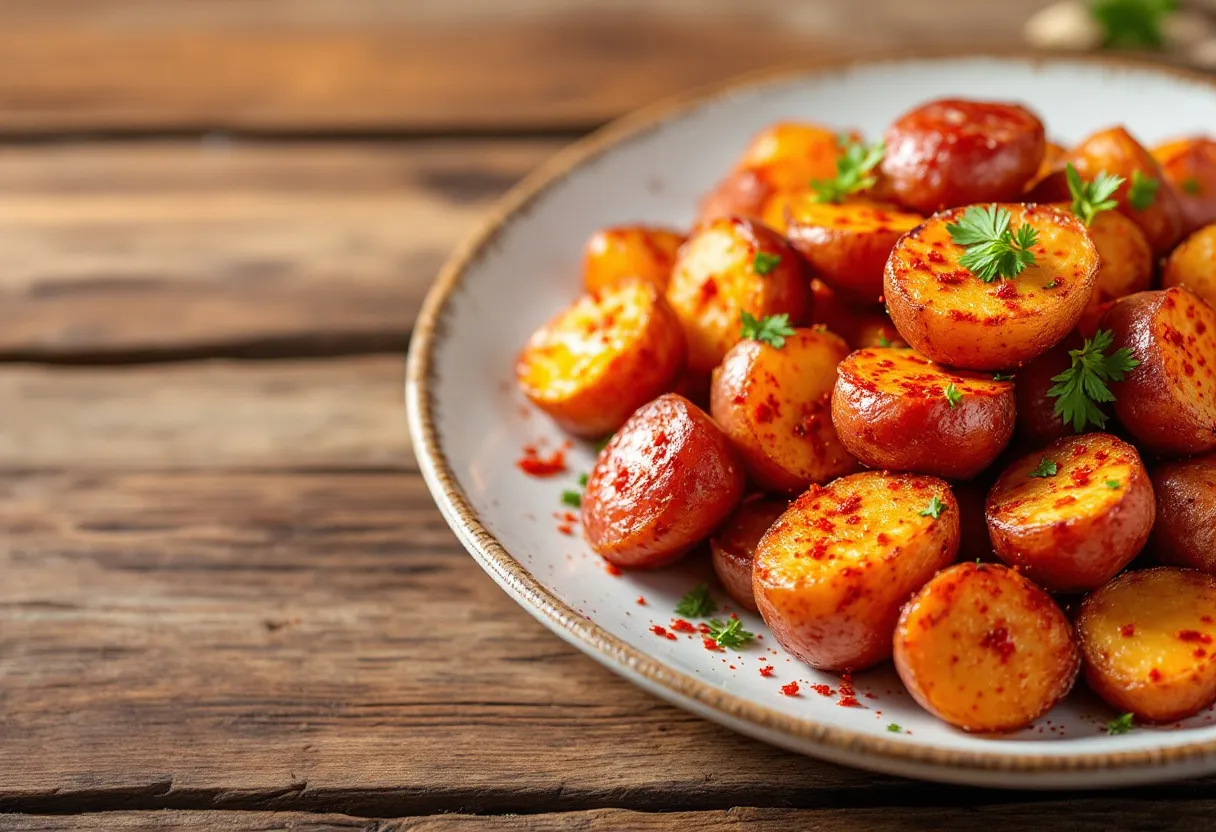 Fiery Red Potatoes recipe image