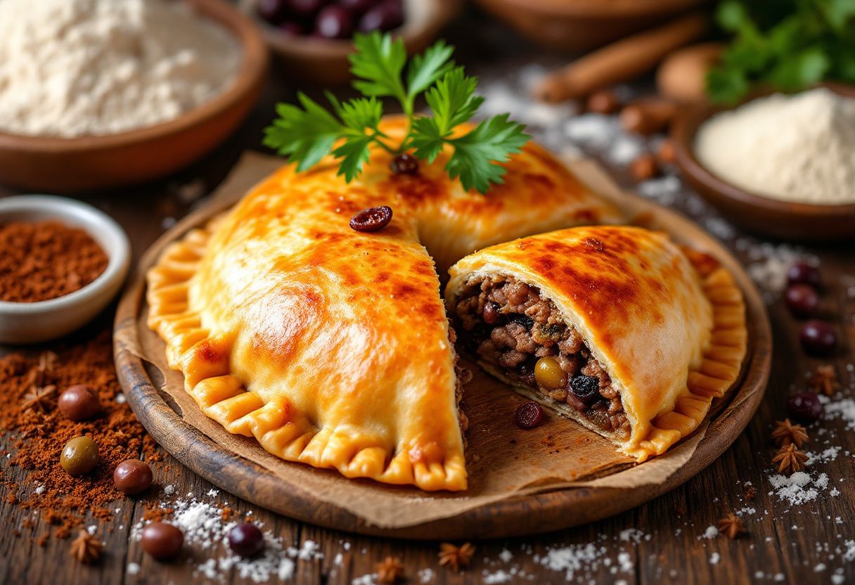 Fiesta Empanada recipe image