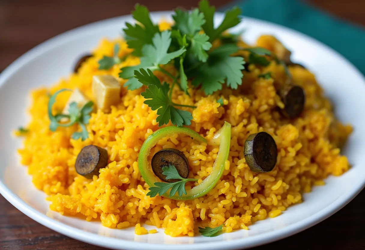 Fijian Bamboo Rice recipe image