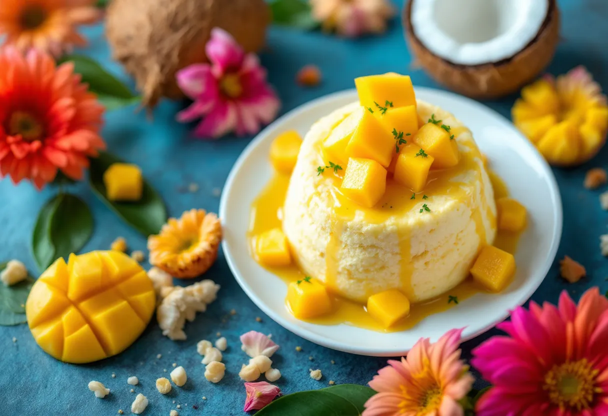 Fluffy Island Soufflé recipe image