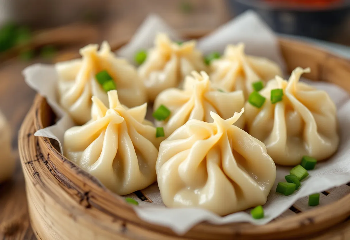 Fortune Blossom Dumplings recipe image