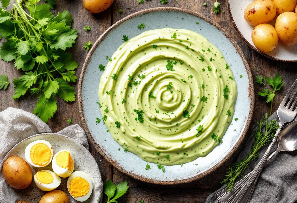 Frankfurter Grüne Soße Platter recipe image