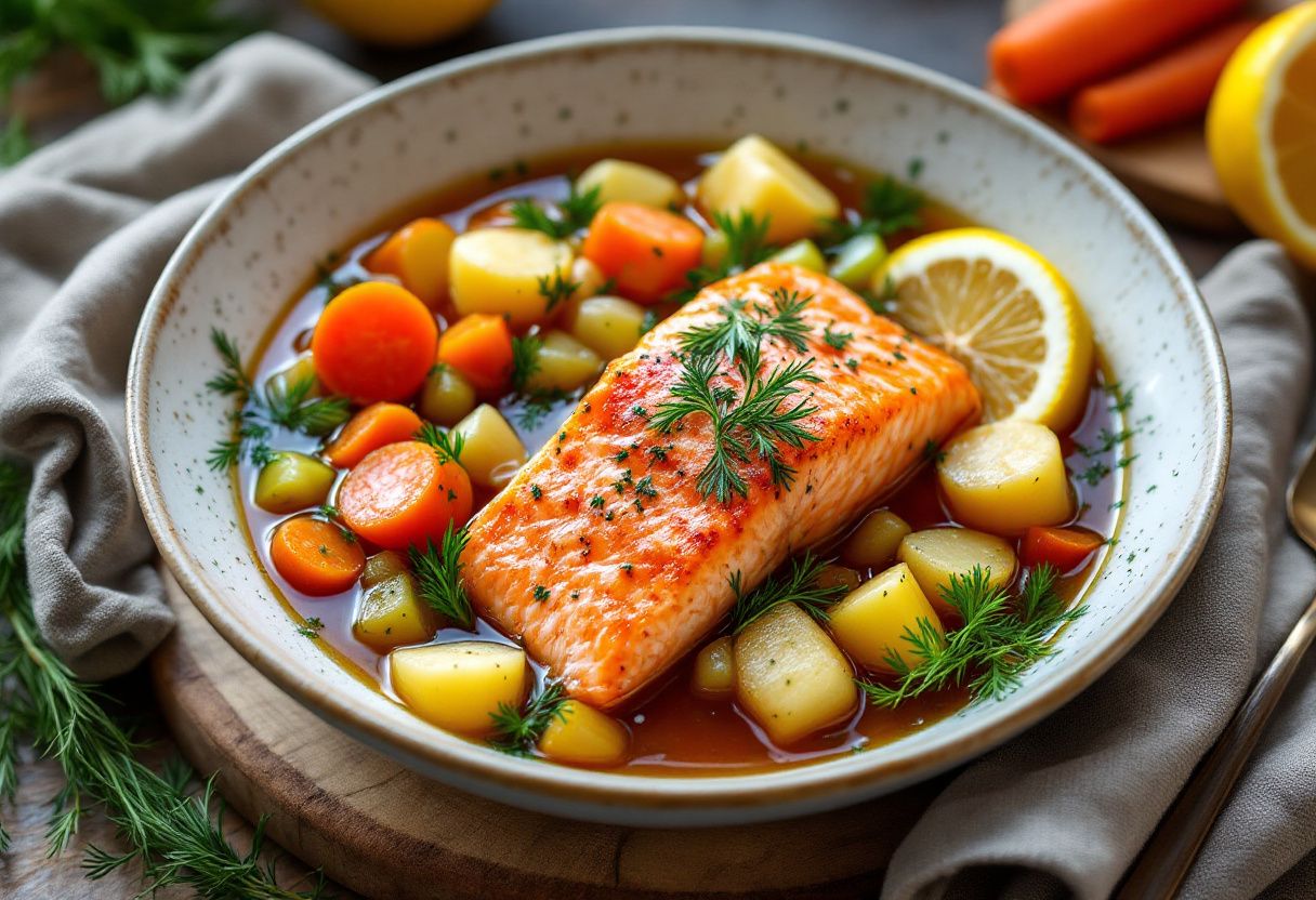 Fraser Valley Salmon Pot recipe image