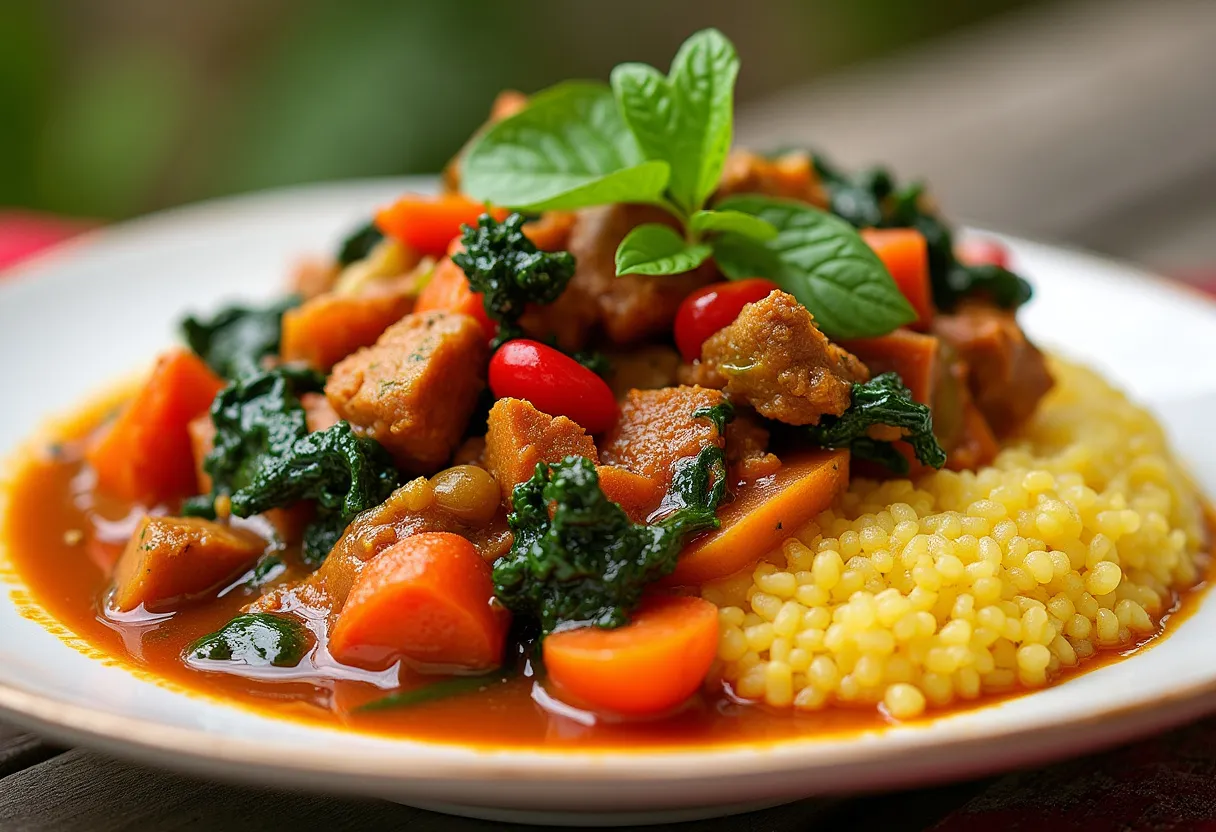 Fungee and Pepperpot Elegance recipe image