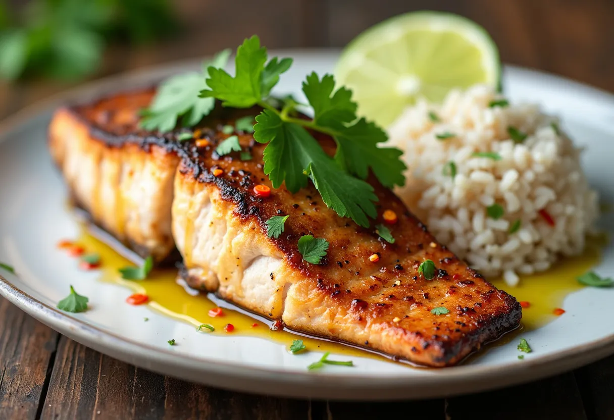 Futuna Fusion Seared Fish recipe image