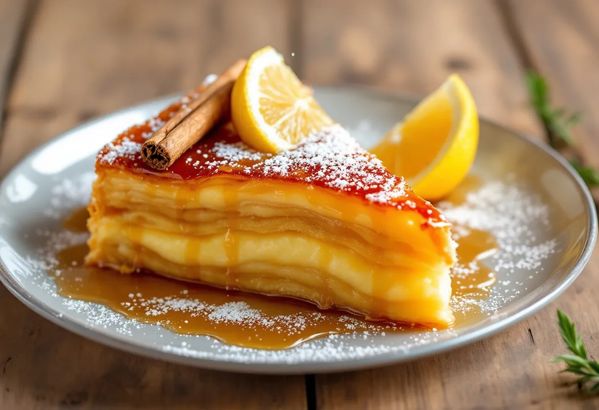 Galaktoboureko recipe image