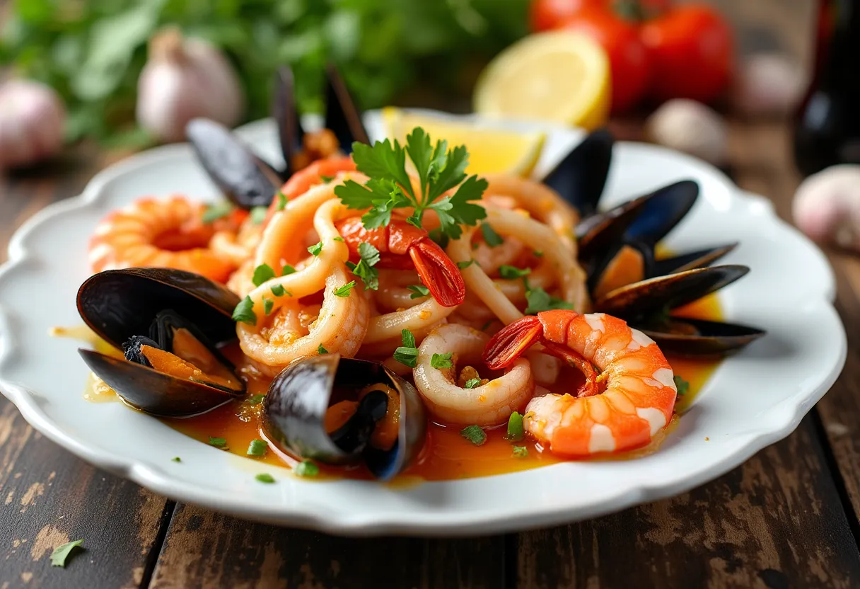 Galician Mariscos Tapas recipe image