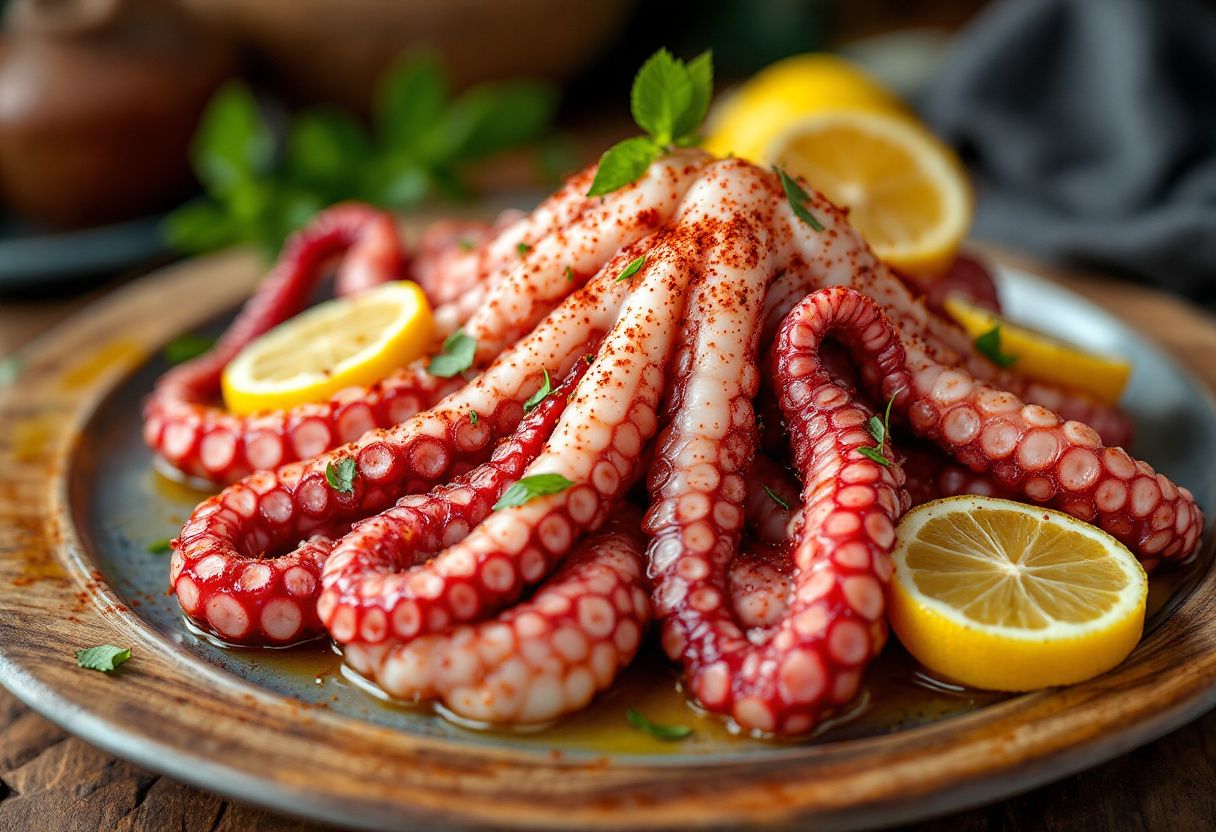 Galician Pulpo al Vapor recipe image
