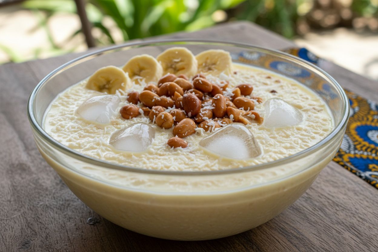 Garri au Lait recipe image