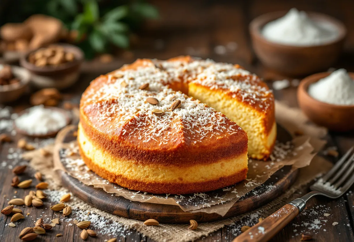 Gâteau Tissé Mauricien recipe image