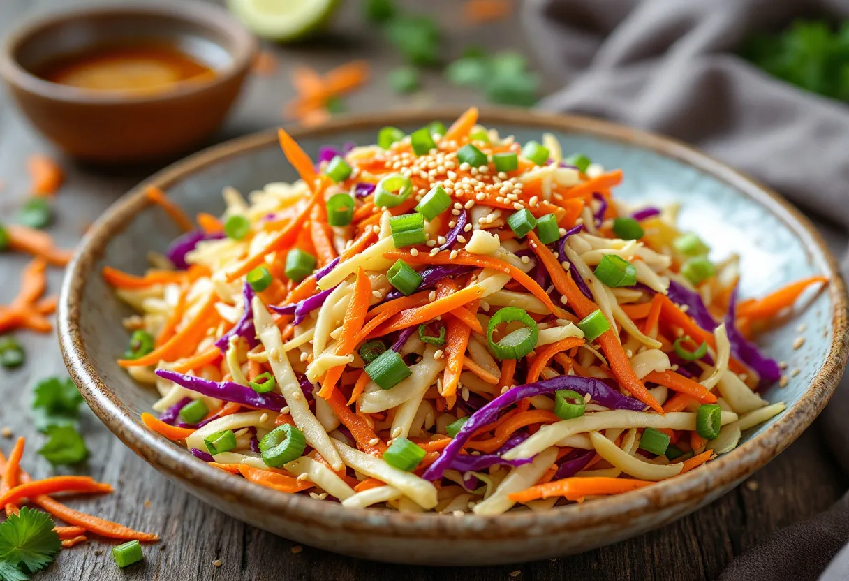 Gochugaru Kimchi Slaw recipe image