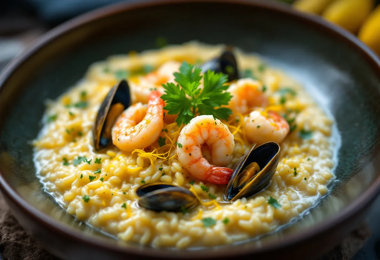 Golden Bay Risotto recipe image