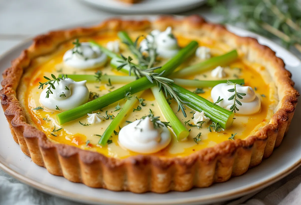 Golden Cotswold Tart recipe image