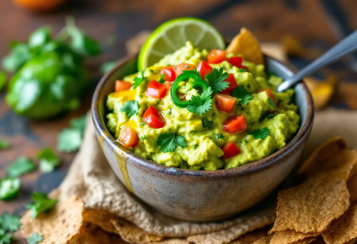 Golden Grove Guacamole recipe image