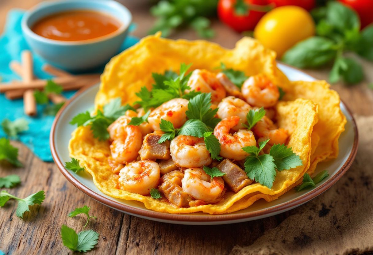 Golden Hanoi Crisps recipe image