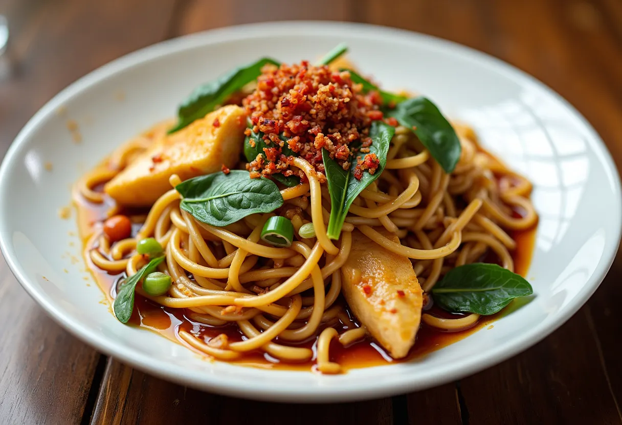 Golden Jinan Noodles recipe image