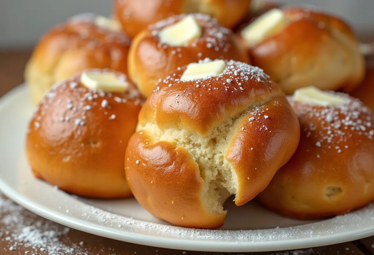 Golden Wheat Buns recipe image