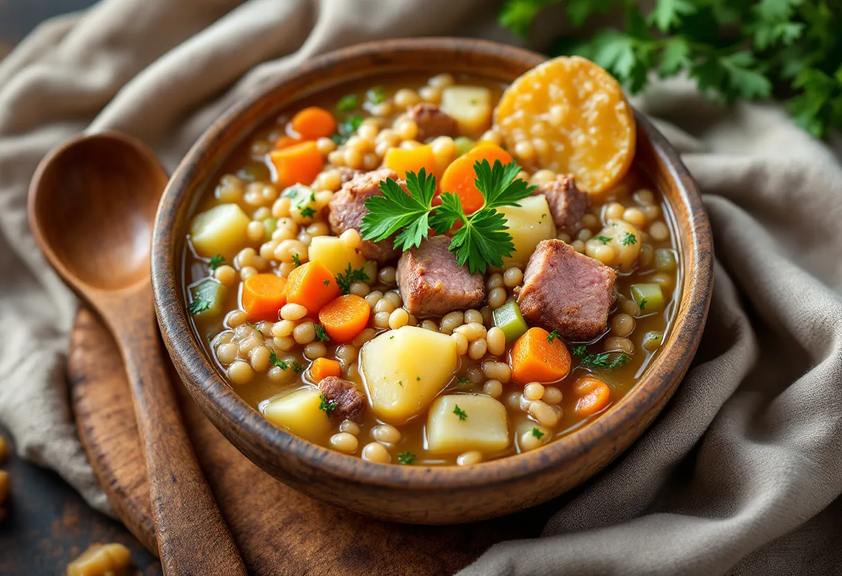 Graupensuppe recipe image