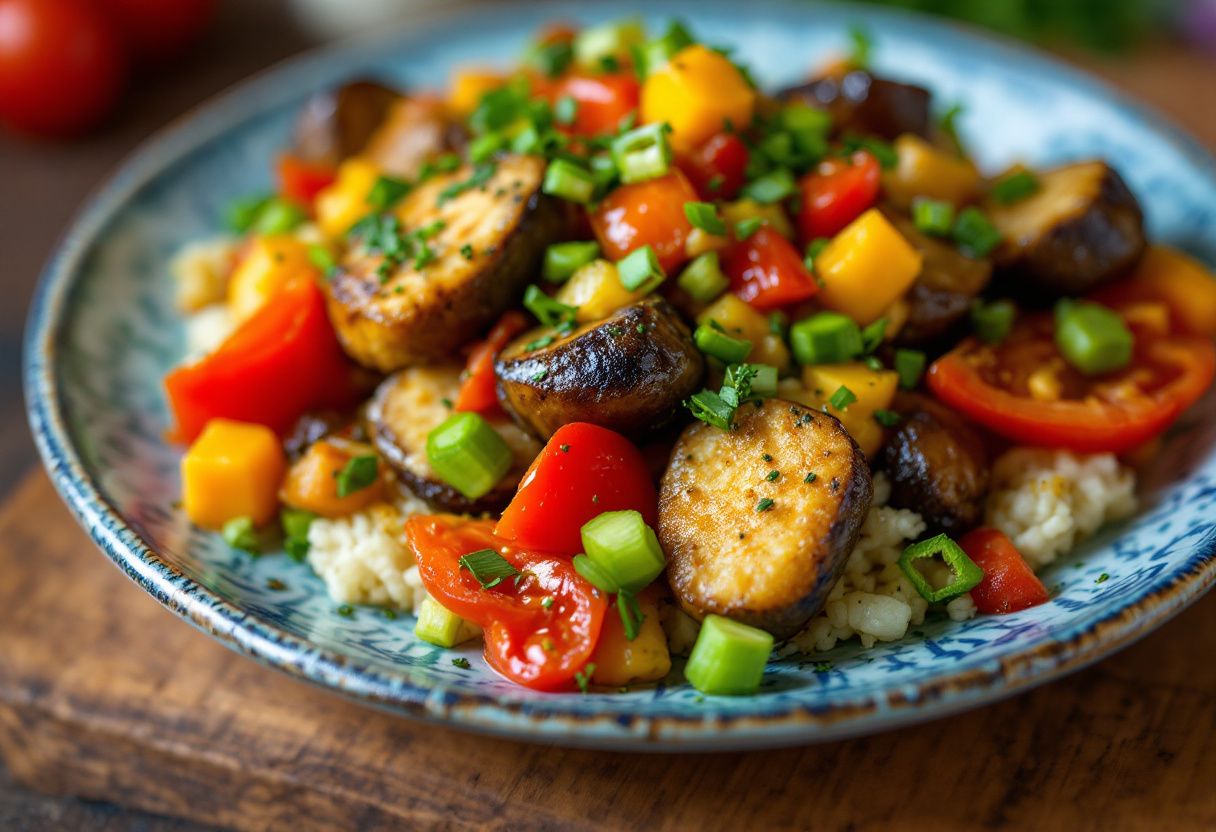 Green Fig and Saltfish recipe image