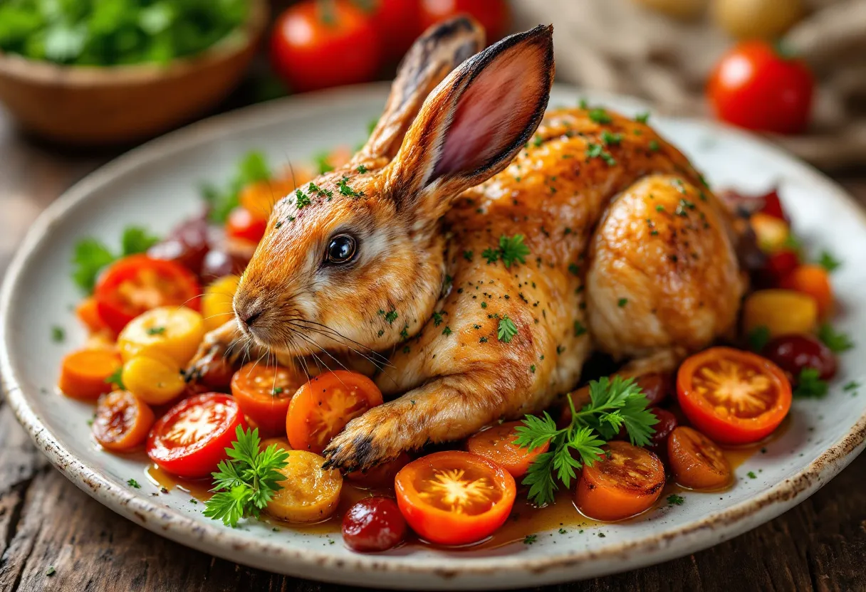 Guadeloupe Encrusté Lapin recipe image