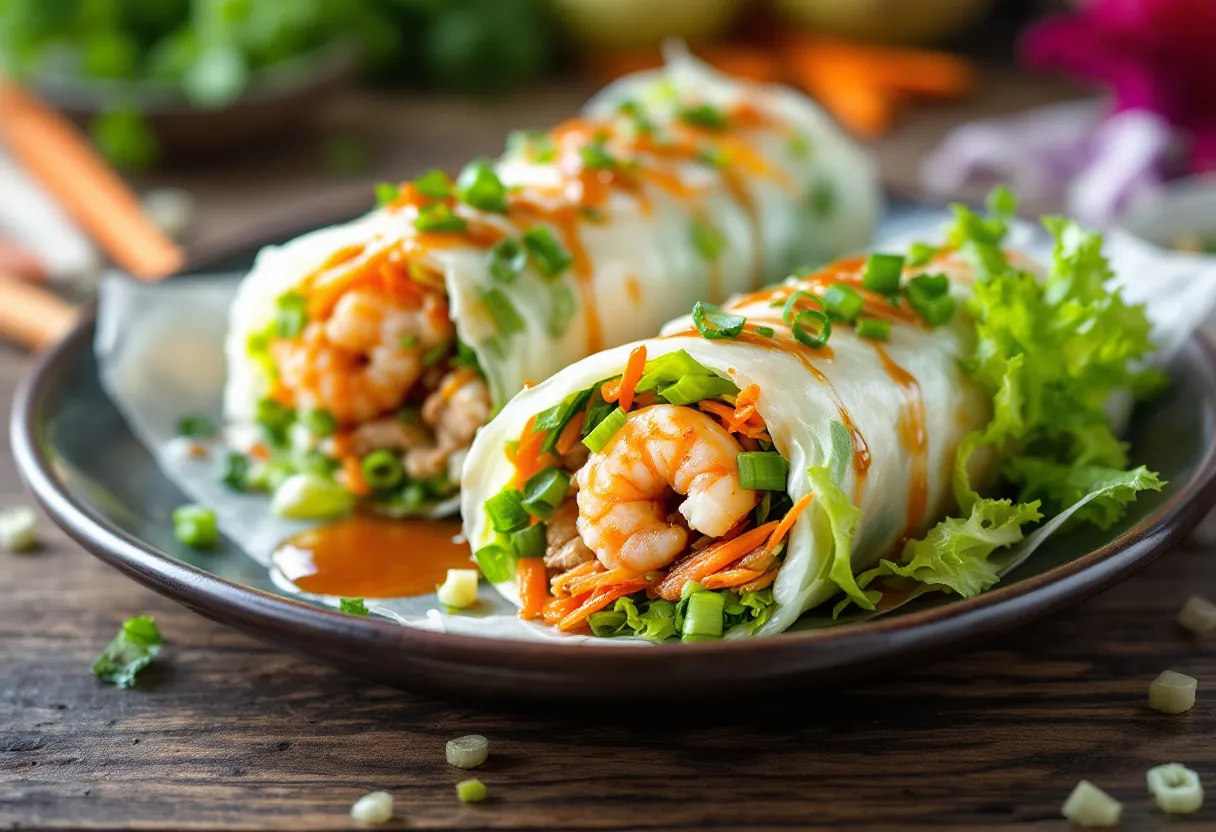 Guangdong Green Dragon Roll recipe image