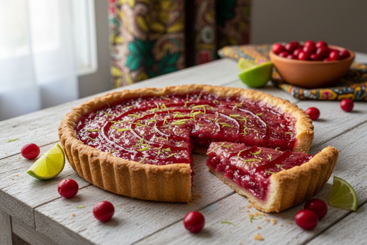 Guavaberry Tart recipe image