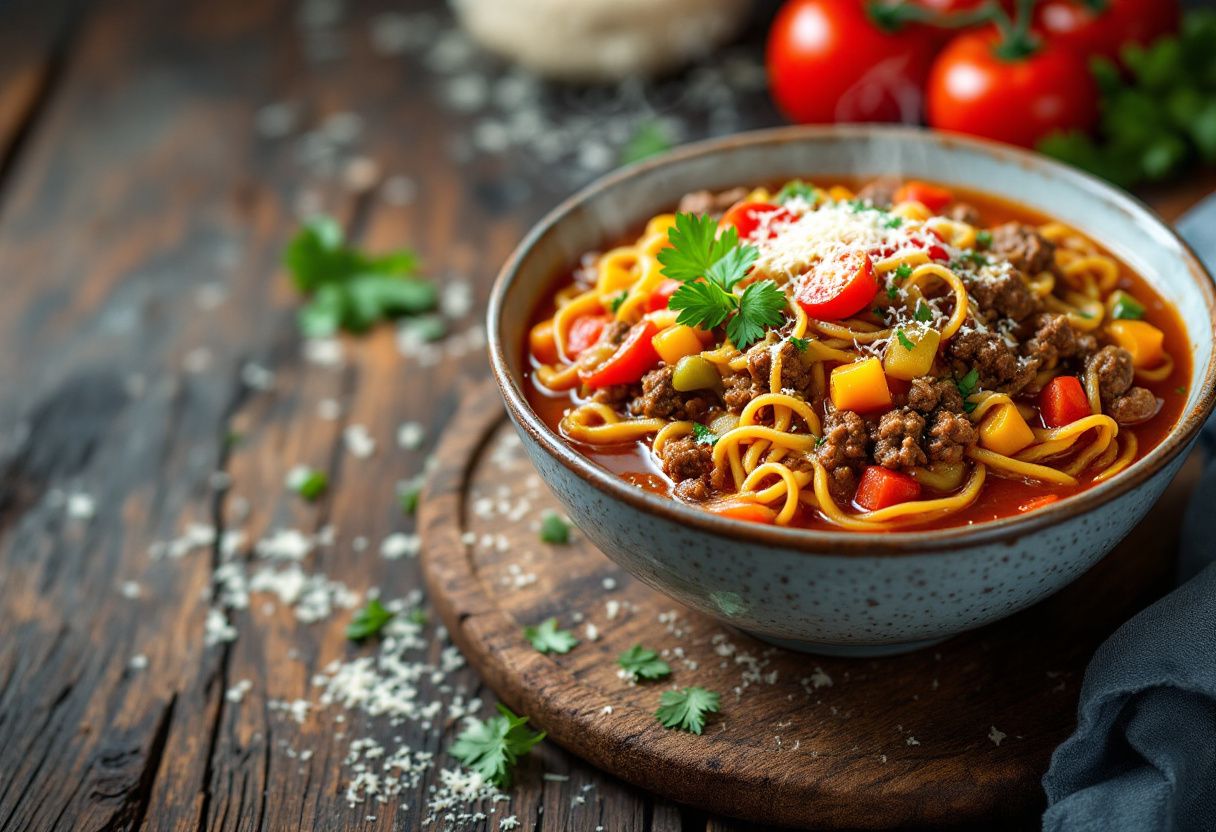 Guiso de Fideos recipe image