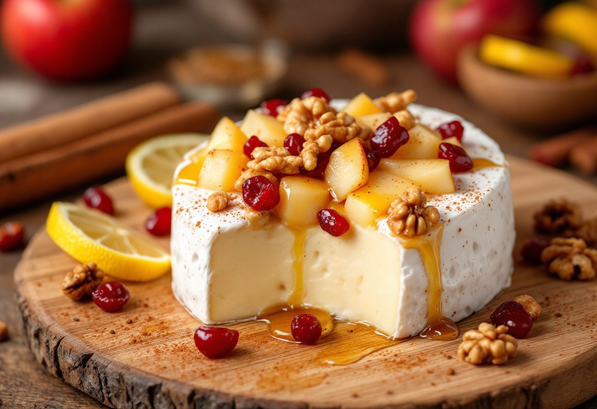 Handkäs mit Fruchtfülle recipe image