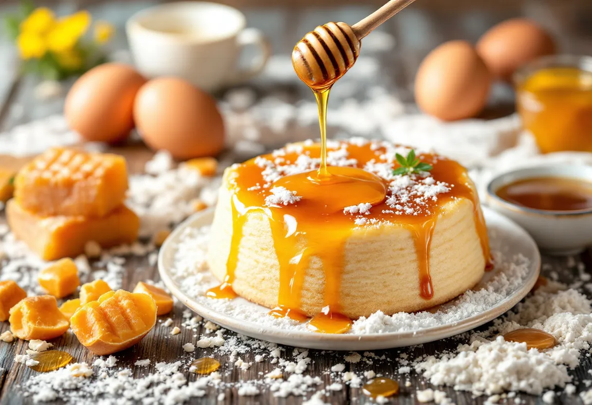Hangzhou Honey Glaze Cake recipe image
