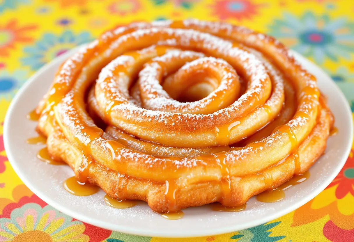 Hannover Honey Funnel Cake recipe image