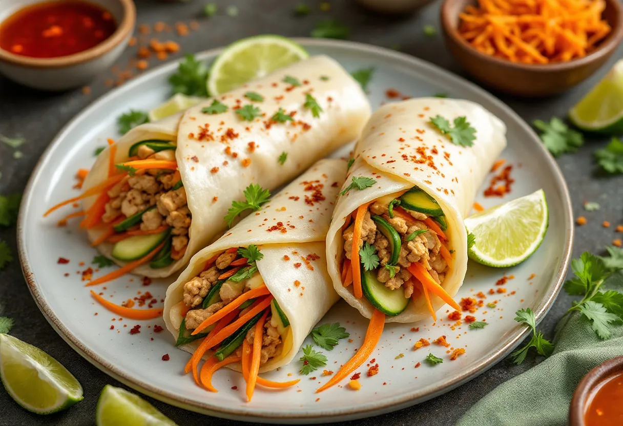 Hanoi Cheese Wraps recipe image