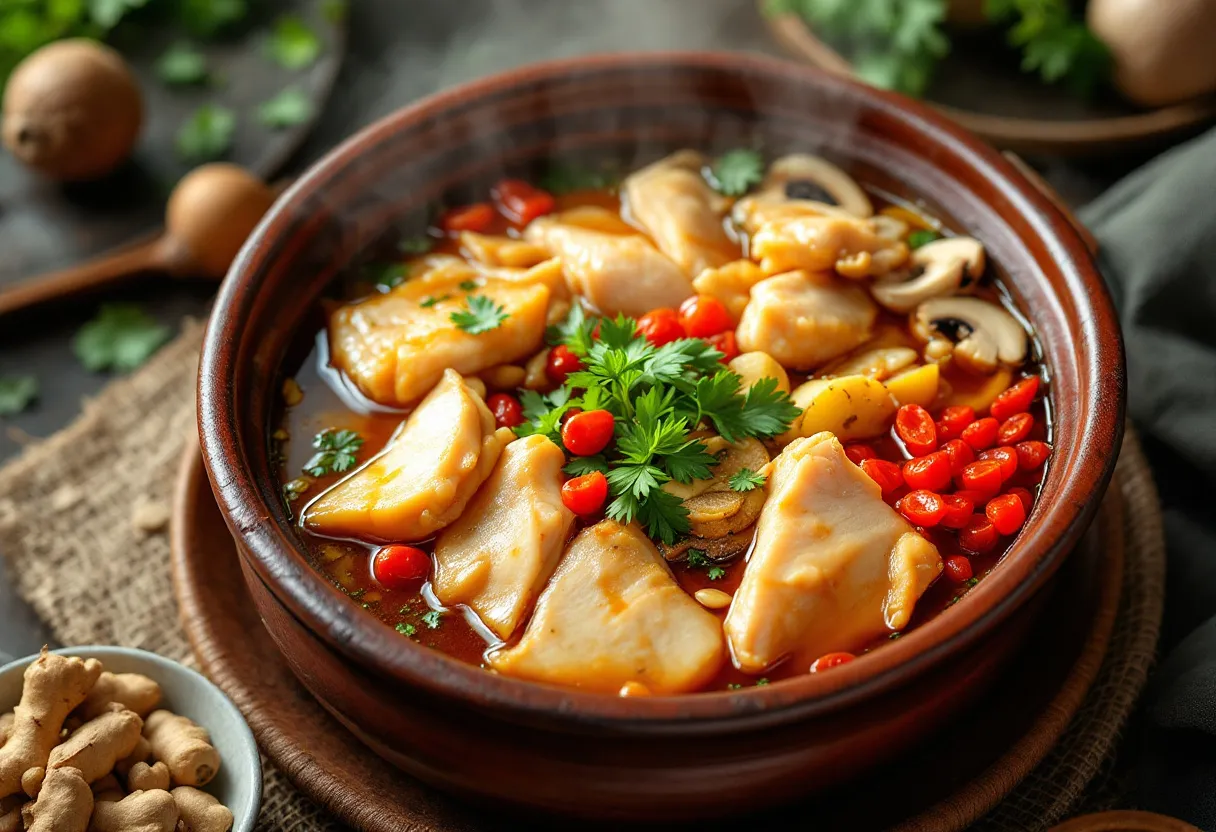 Hanoi Claypot Herbal Broth recipe image