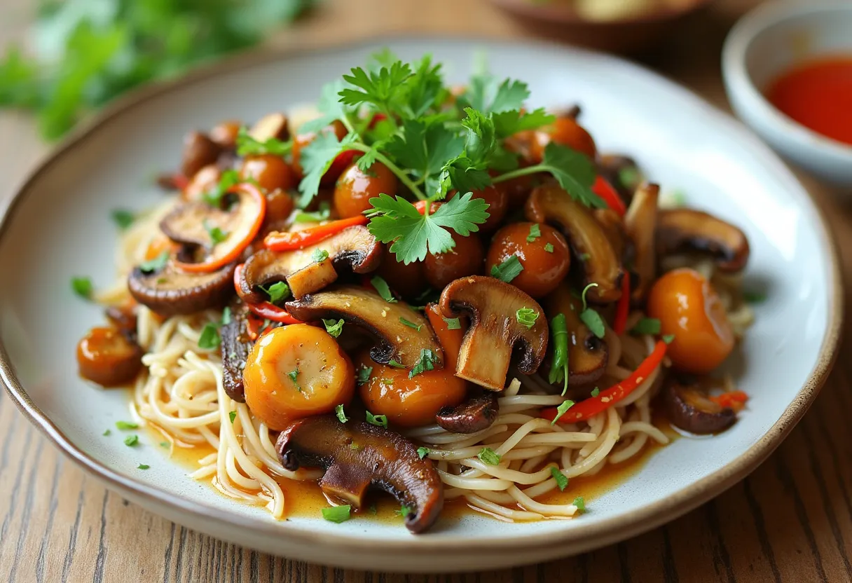 Hanoi Mushroom Mélange recipe image