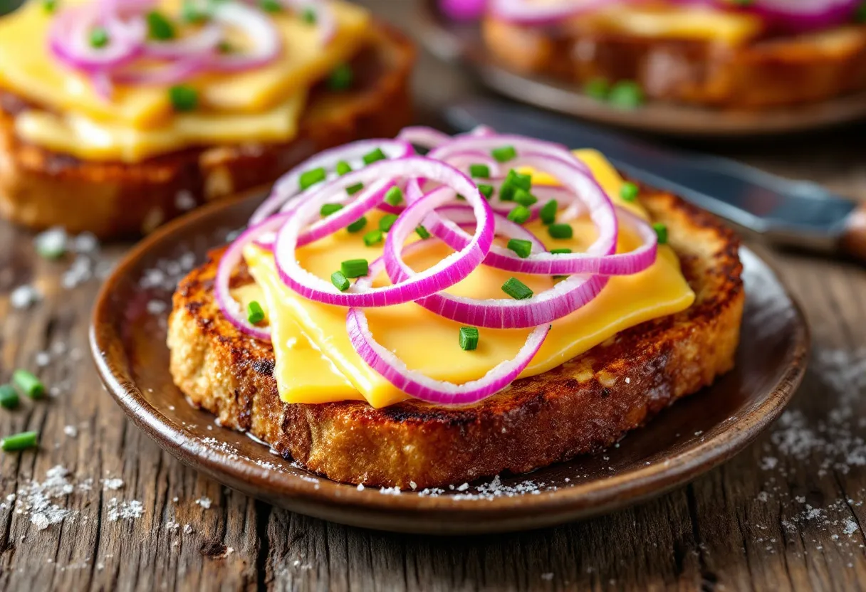 Harzer Käse Stulle recipe image