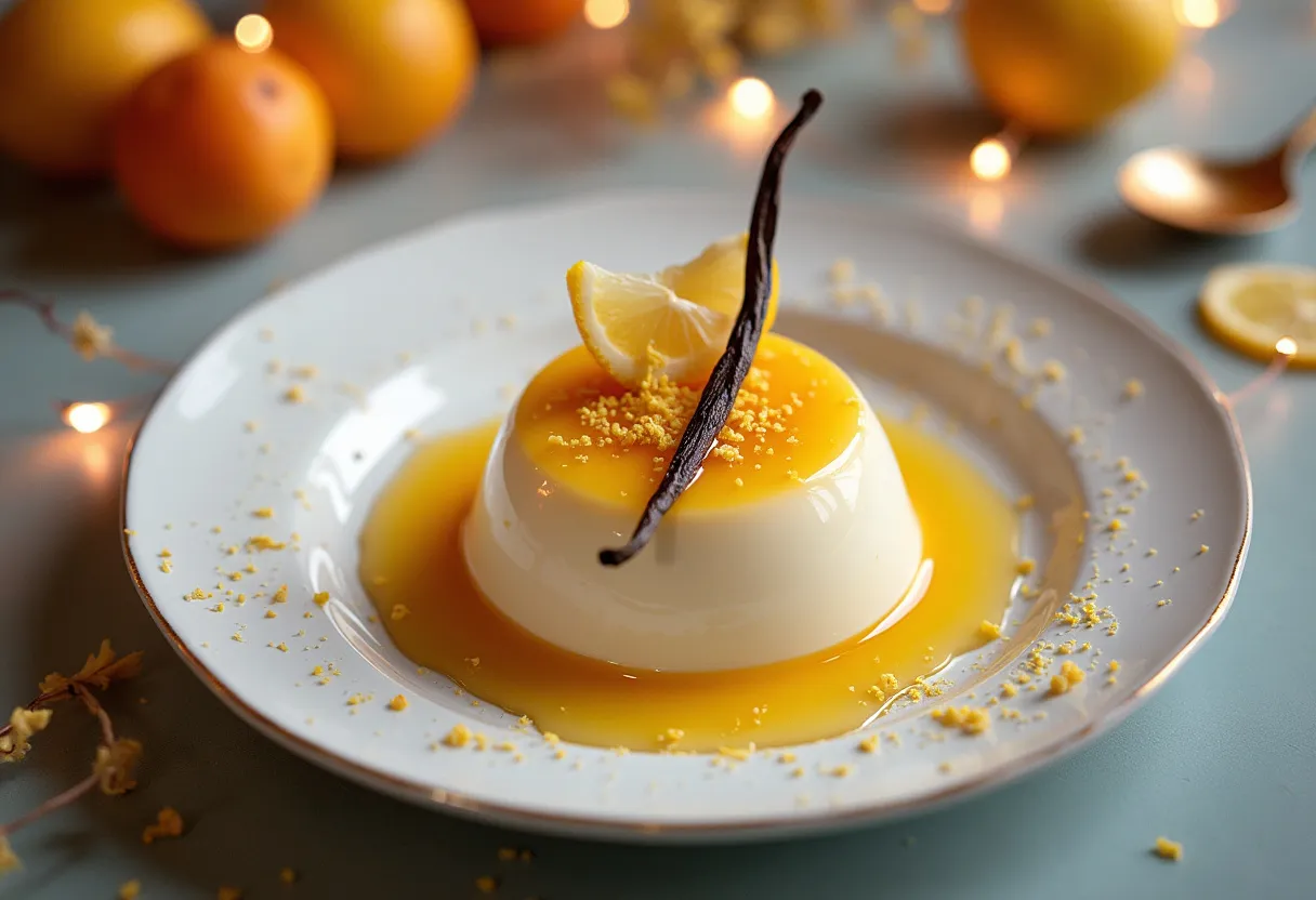Heaven's Nectar Panna Cotta recipe image