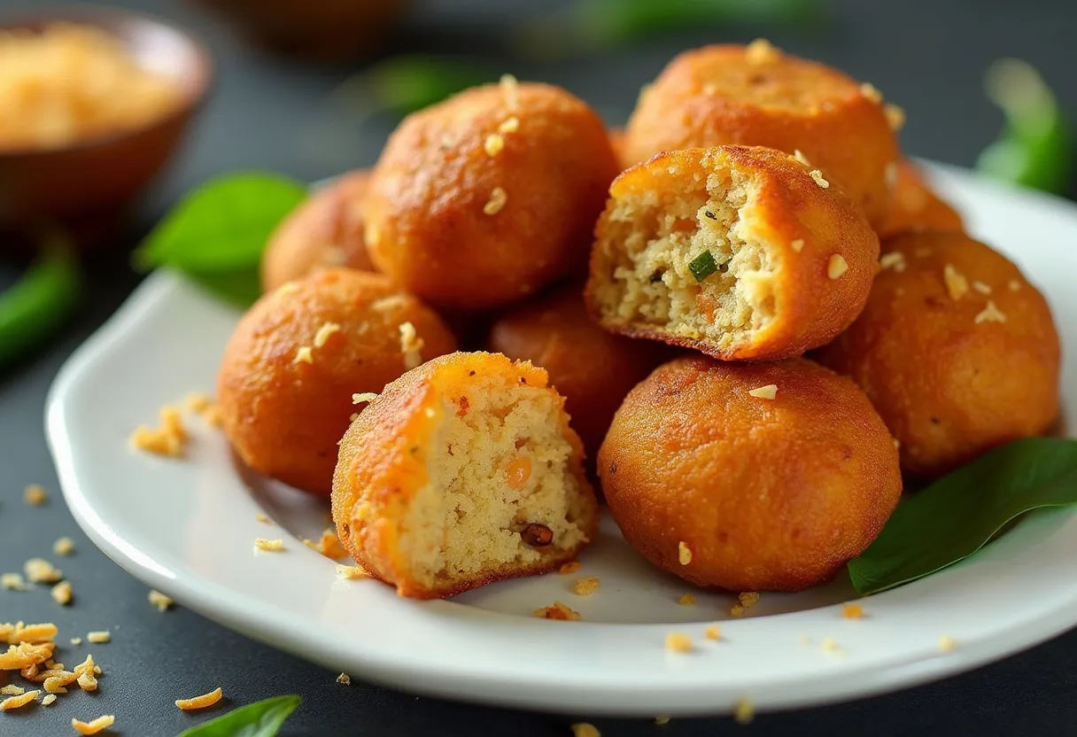Hedhikaa Fritters recipe image