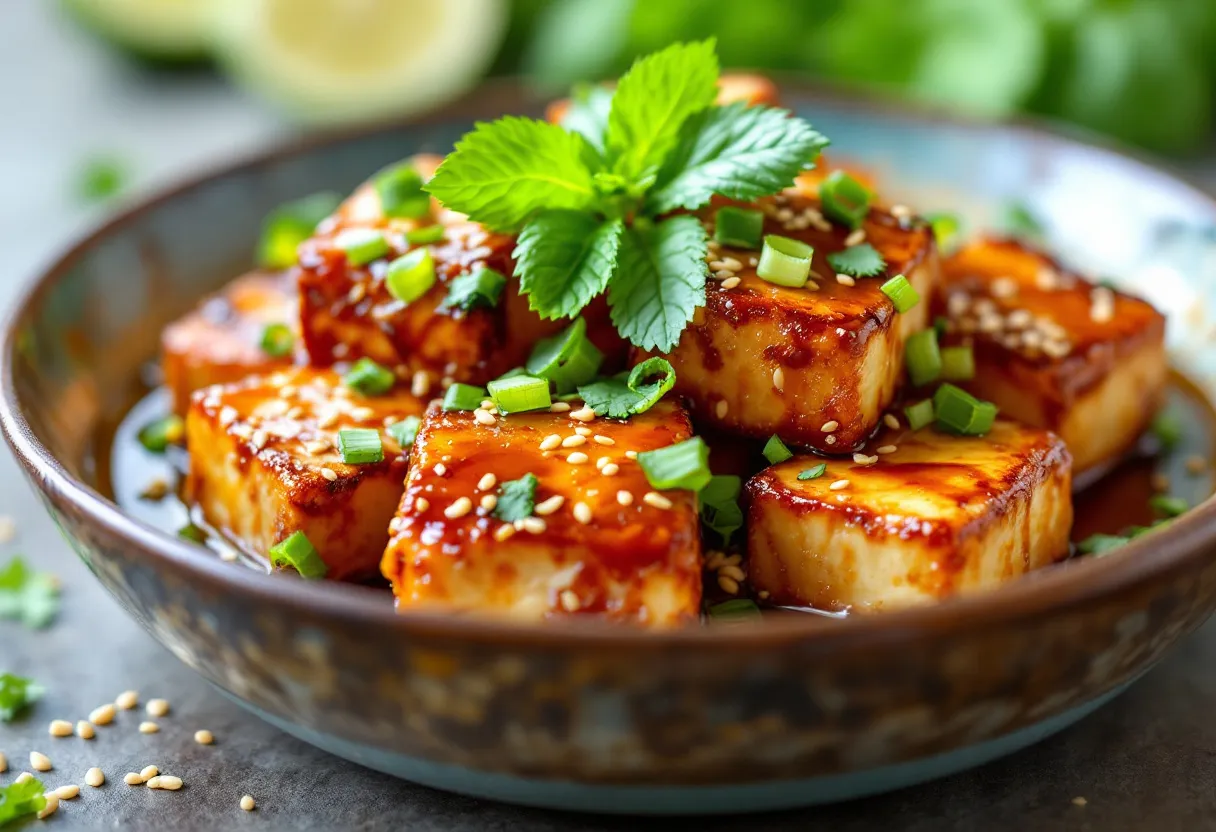 Herbal Tofu Kamo recipe image