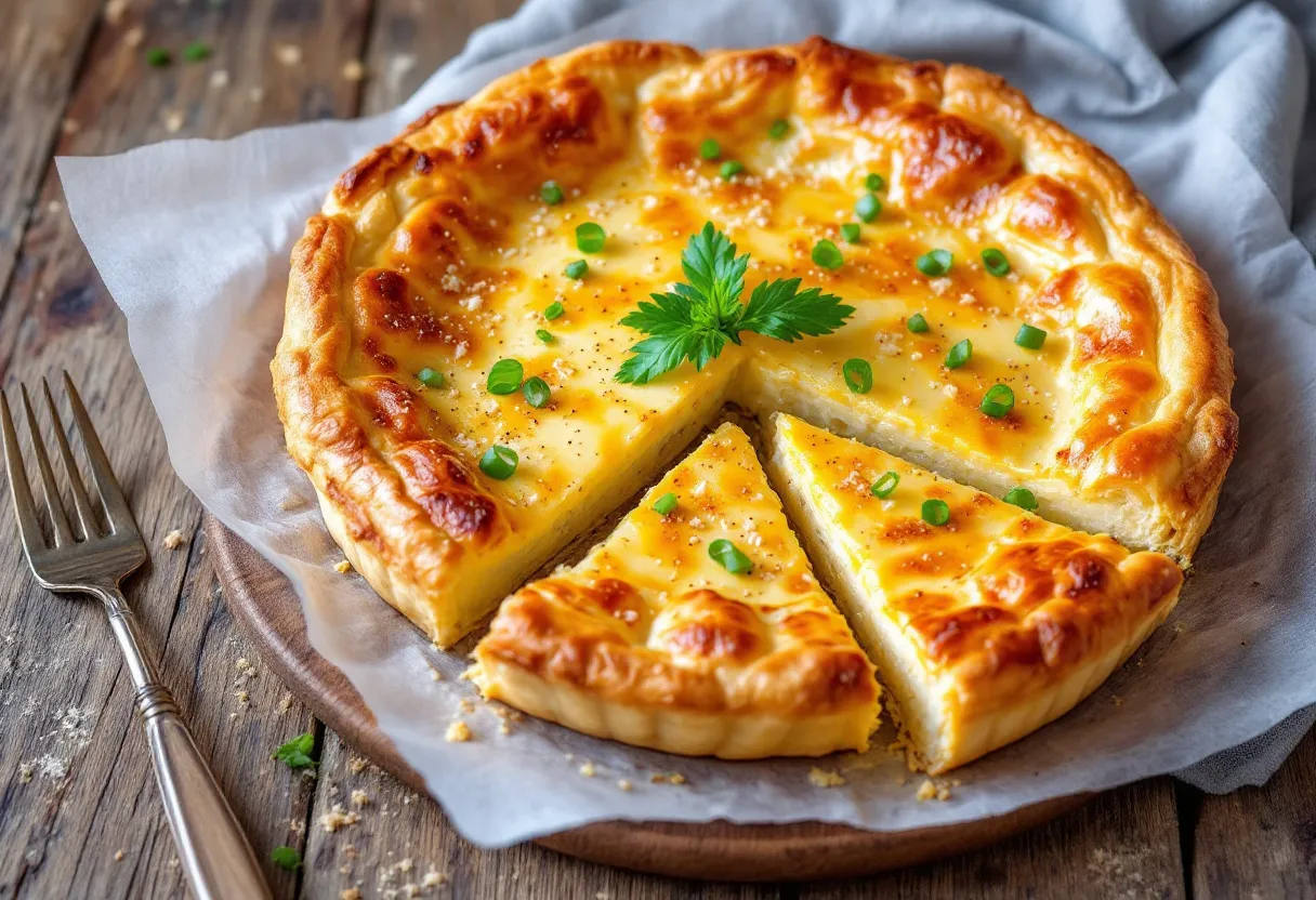 Hessian Handkäse Pie recipe image