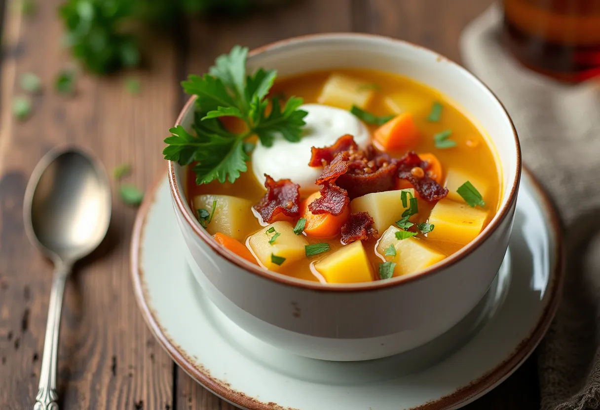 Hessian Kartoffelsuppe recipe image