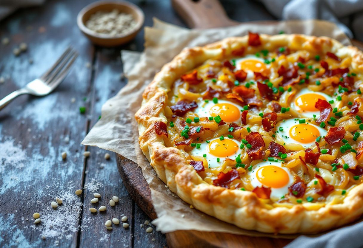 Hessian Spring Tart recipe image