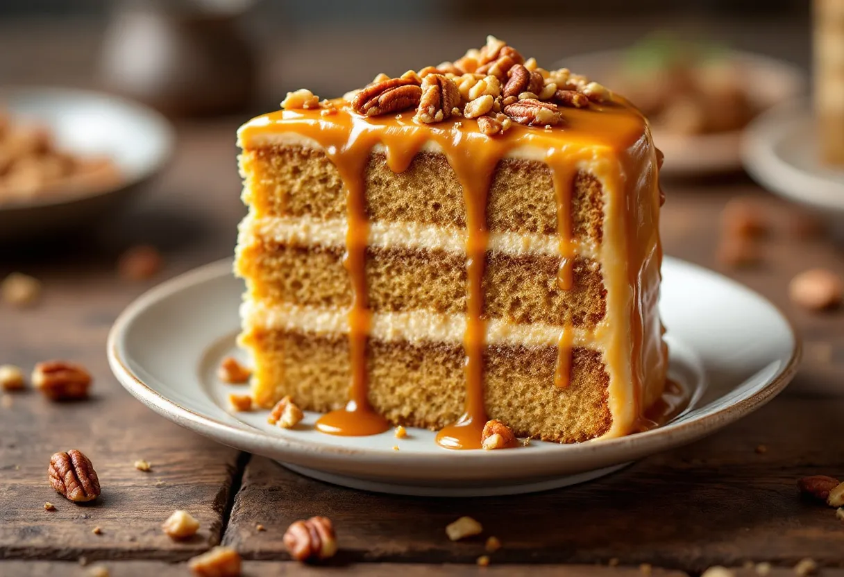 Highland Caramel Cake recipe image