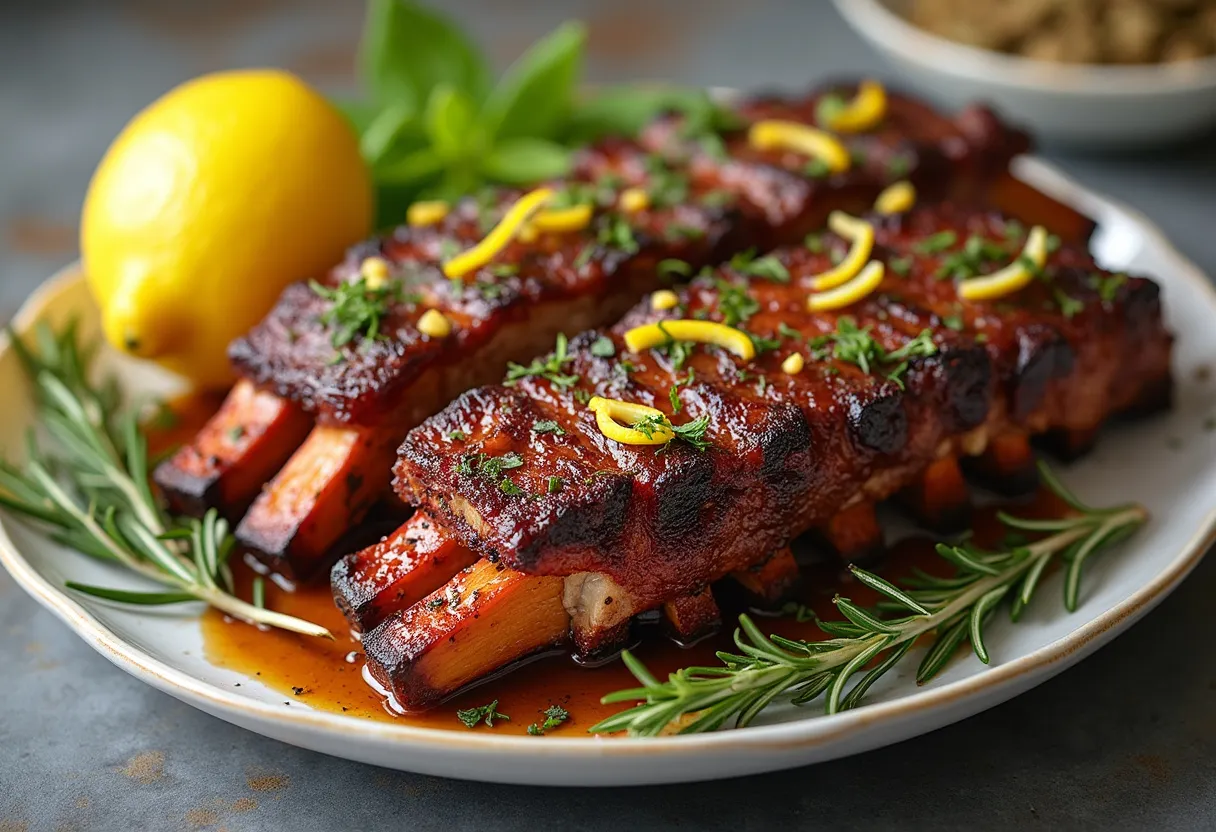 Hill Country Herb Ribs recipe image