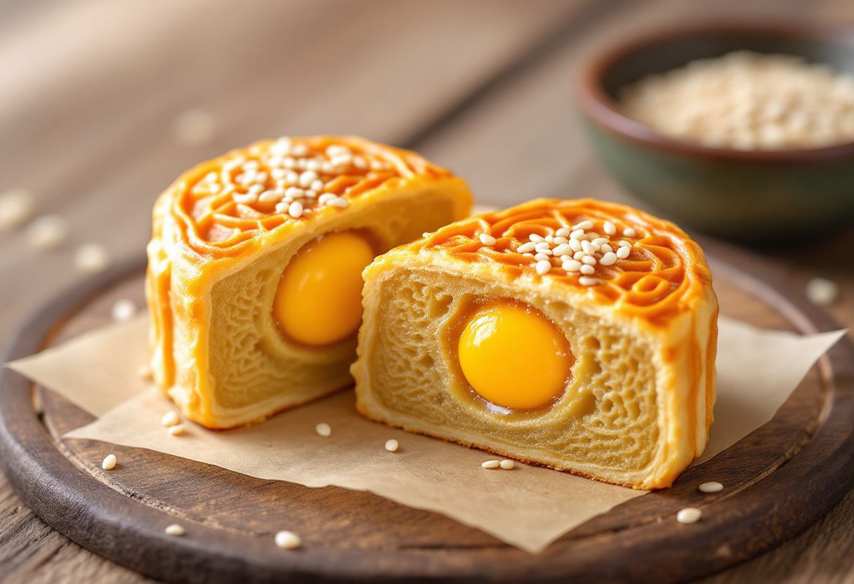 Ho Chi Minh Mooncake recipe image