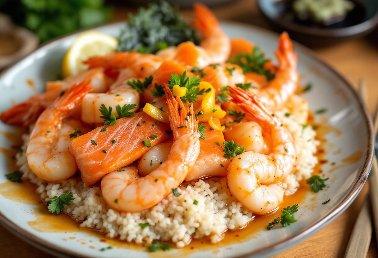 Hokkaido Citrus Kaisen recipe image