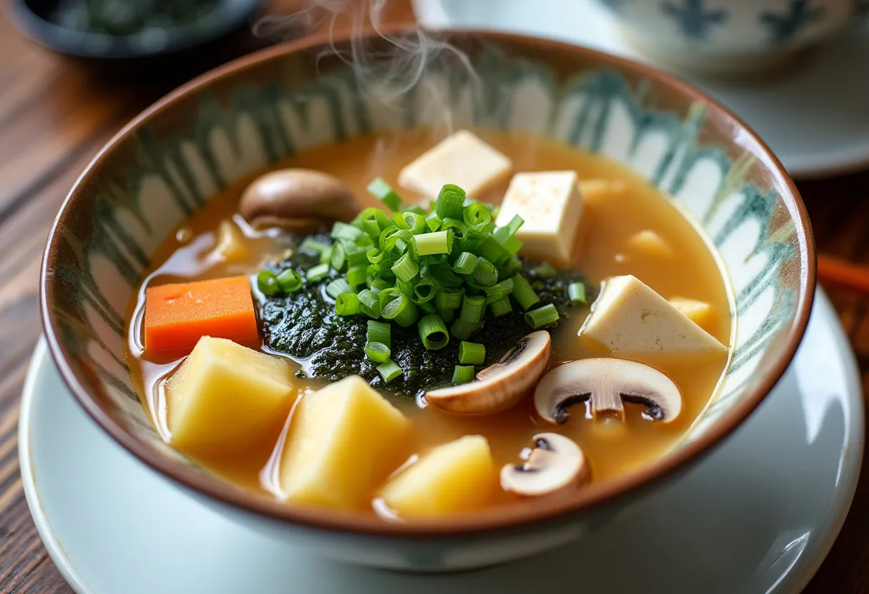 Hokkaido Miso Soup recipe image