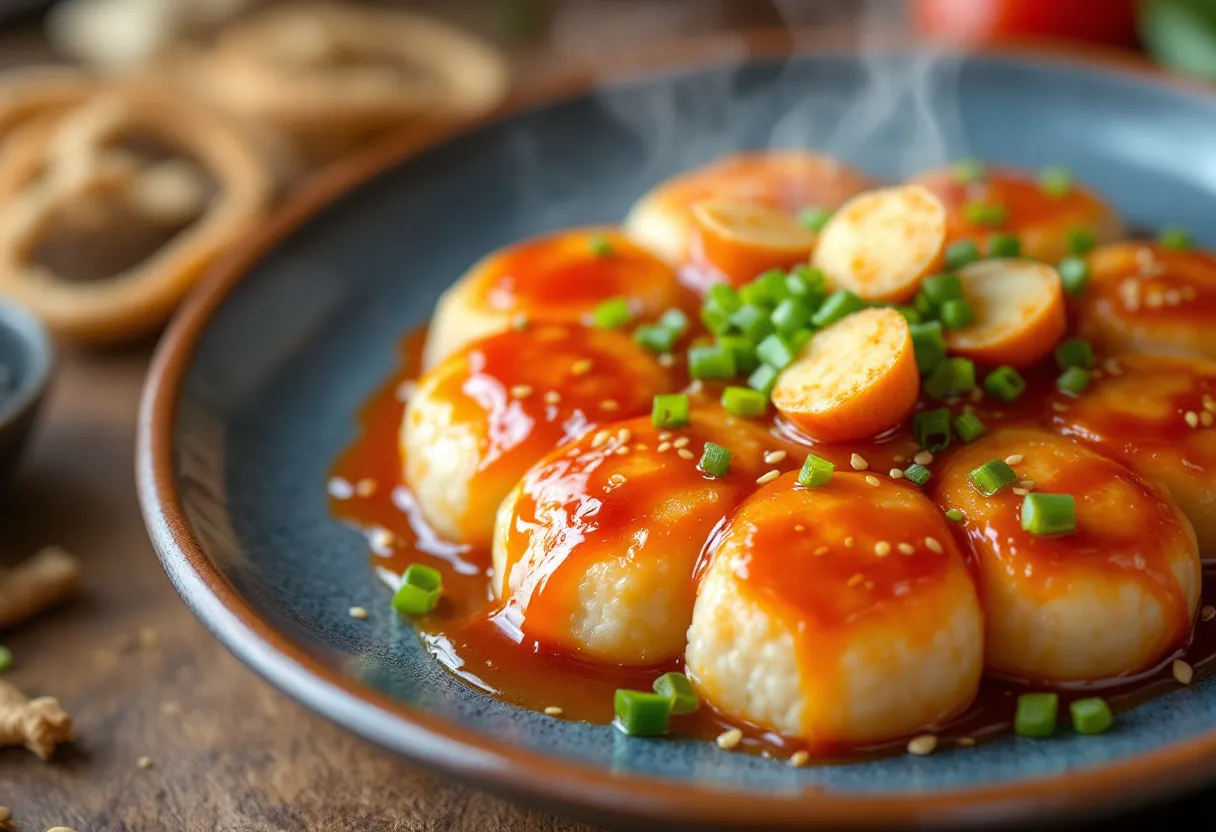 Honey Ginseng Tteokbokki recipe image