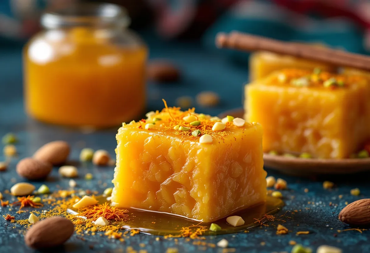 Honey Sohan Halwa recipe image