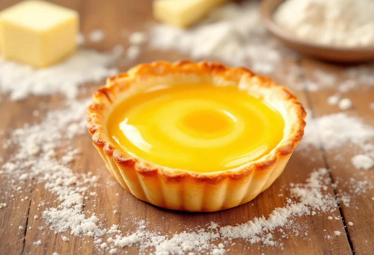 Hong Kong Egg Tart recipe image