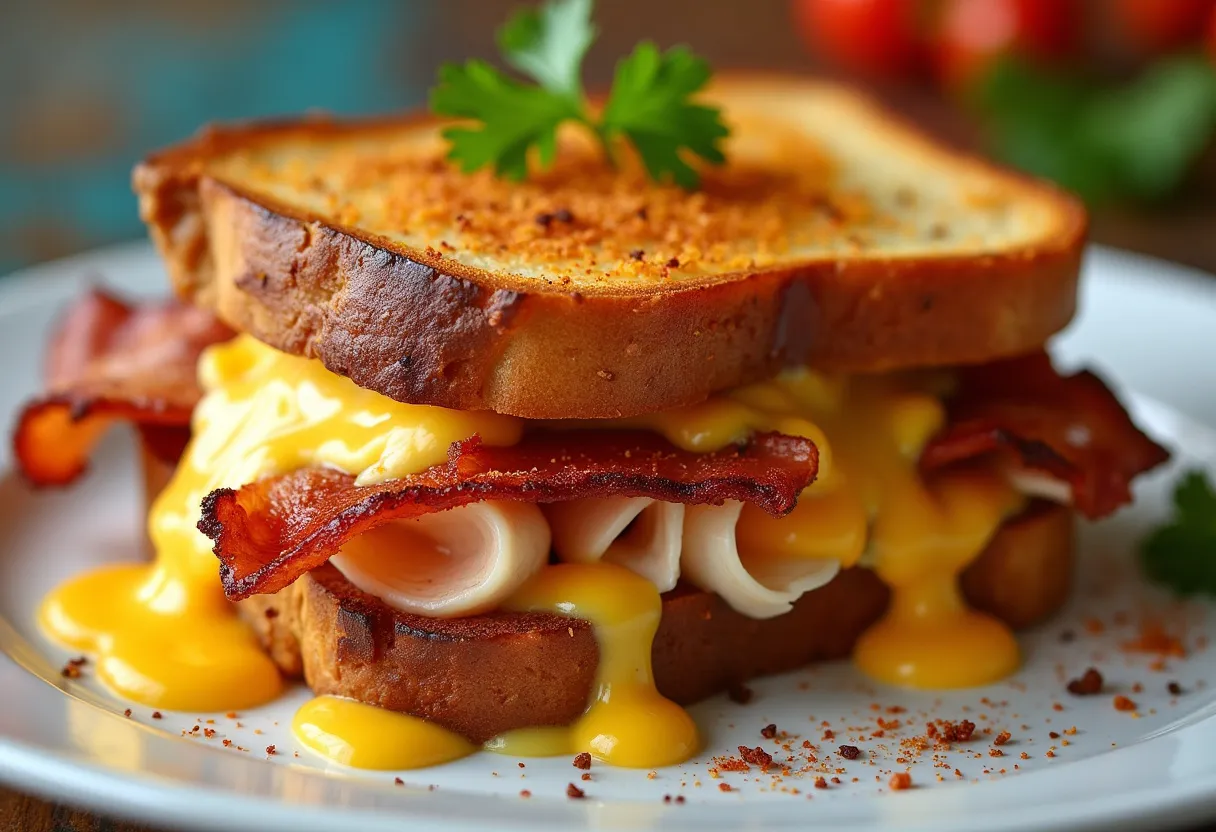 Hot Brown Sandwich From Mad Men Tv Show recipe image