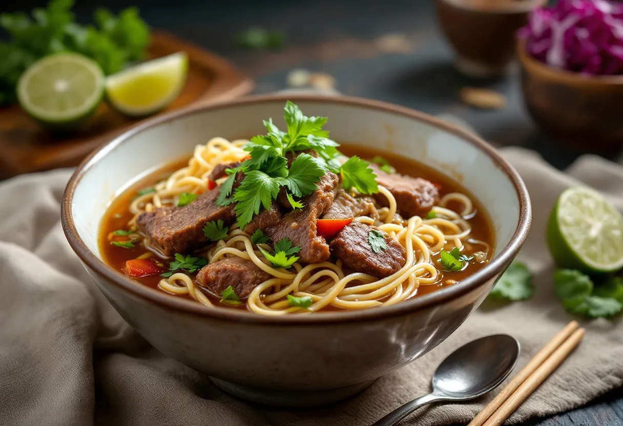 Hue Beef Noodle Soup recipe image